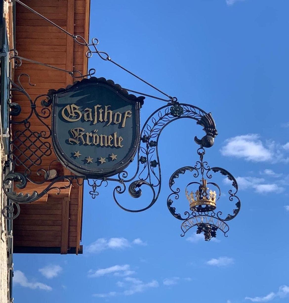 Hotel Gasthof Kroenele Лустенау Екстериор снимка